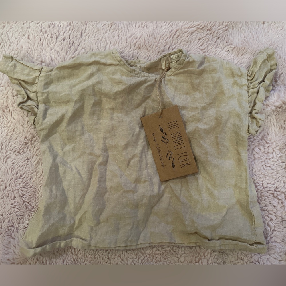Simple Folk Linen Top Baby
